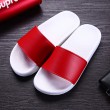 2019 new design custom logo slide sandals, PVC soft sandals for women and ladies, low MOQ outdoor unisex custom slippers