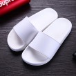 2019 new design custom logo slide sandals, PVC soft sandals for women and ladies, low MOQ outdoor unisex custom slippers
