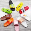 2019 Factory Wholesale Men Slipper Sandal Men's Slide Custom Print Beach Unisex Slide Slipper
