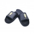 Wholesale OEM Logo new design PCU Flat And Anti-skip Blank Slide Sandals Plain custom mens rubber slippers