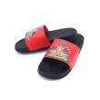footwear manufacturers haitian flag slippers, PVC flag summer beach home house advertisement Haiti flag slides slippers men