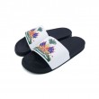 footwear manufacturers haitian flag slippers, PVC flag summer beach home house advertisement Haiti flag slides slippers men