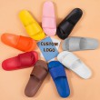 2019 Factory Wholesale Men Slipper Sandal Men's Slide Custom Print Beach Unisex Slide Slipper
